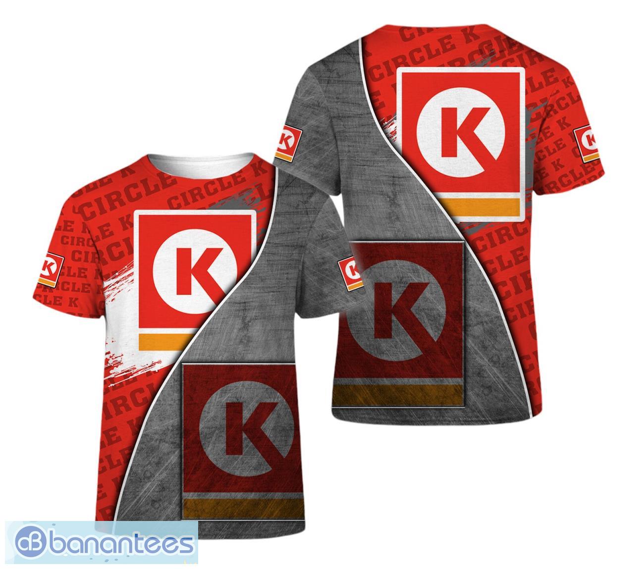 circle k all printed 3d t shirt image Circle K All Printed 3D T-Shirt Product Photo 1