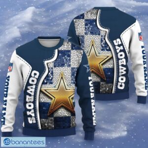 Dallas Cowboys Custom Sweater Christmas Sweater Product Photo 1