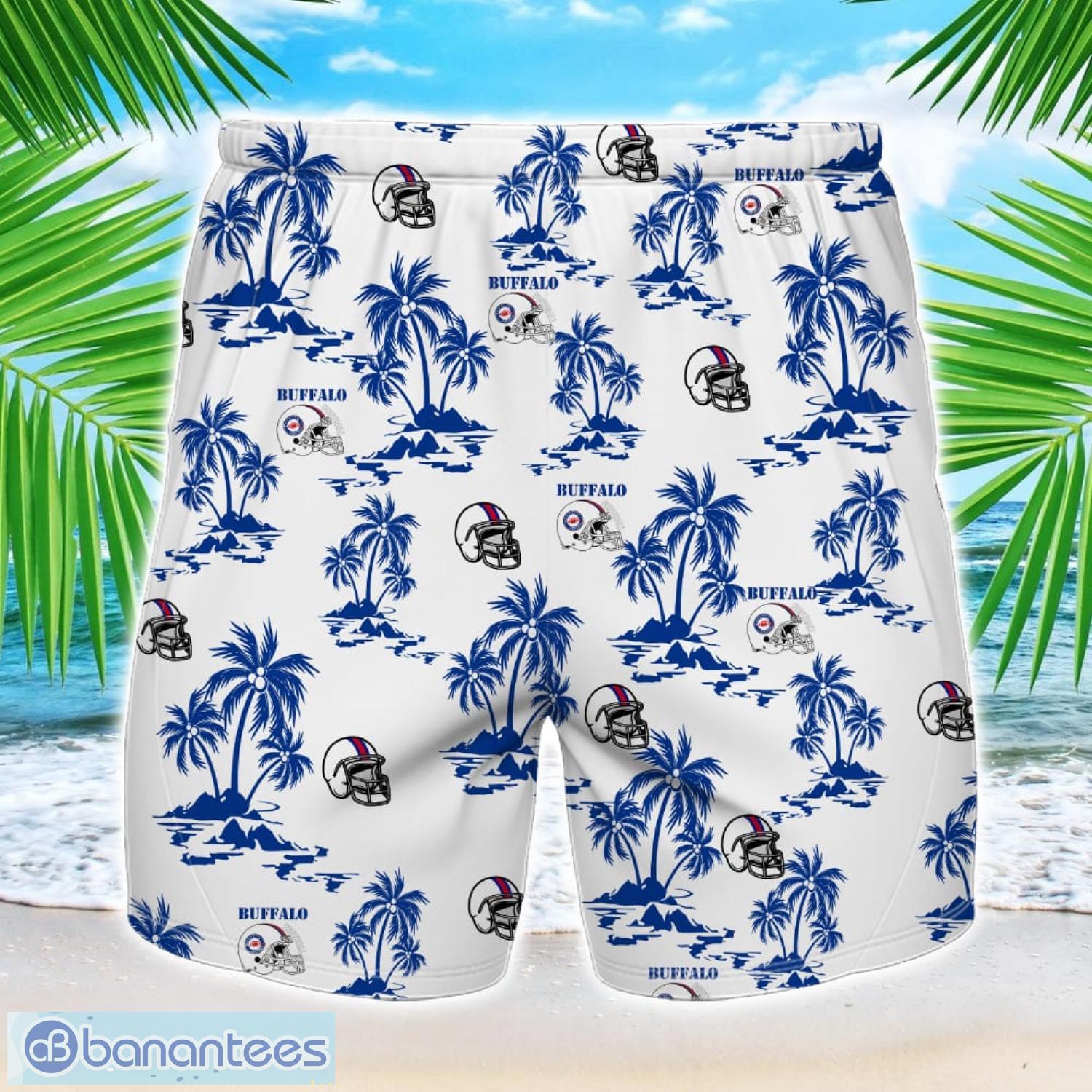 coconut design logo buffalo team hawaiian and shorts all printed beach set for fans custom name 1 image Coconut design Logo Buffalo Team Hawaiian And Shorts All Printed Beach Set For Fans Custom Name Product Photo 2