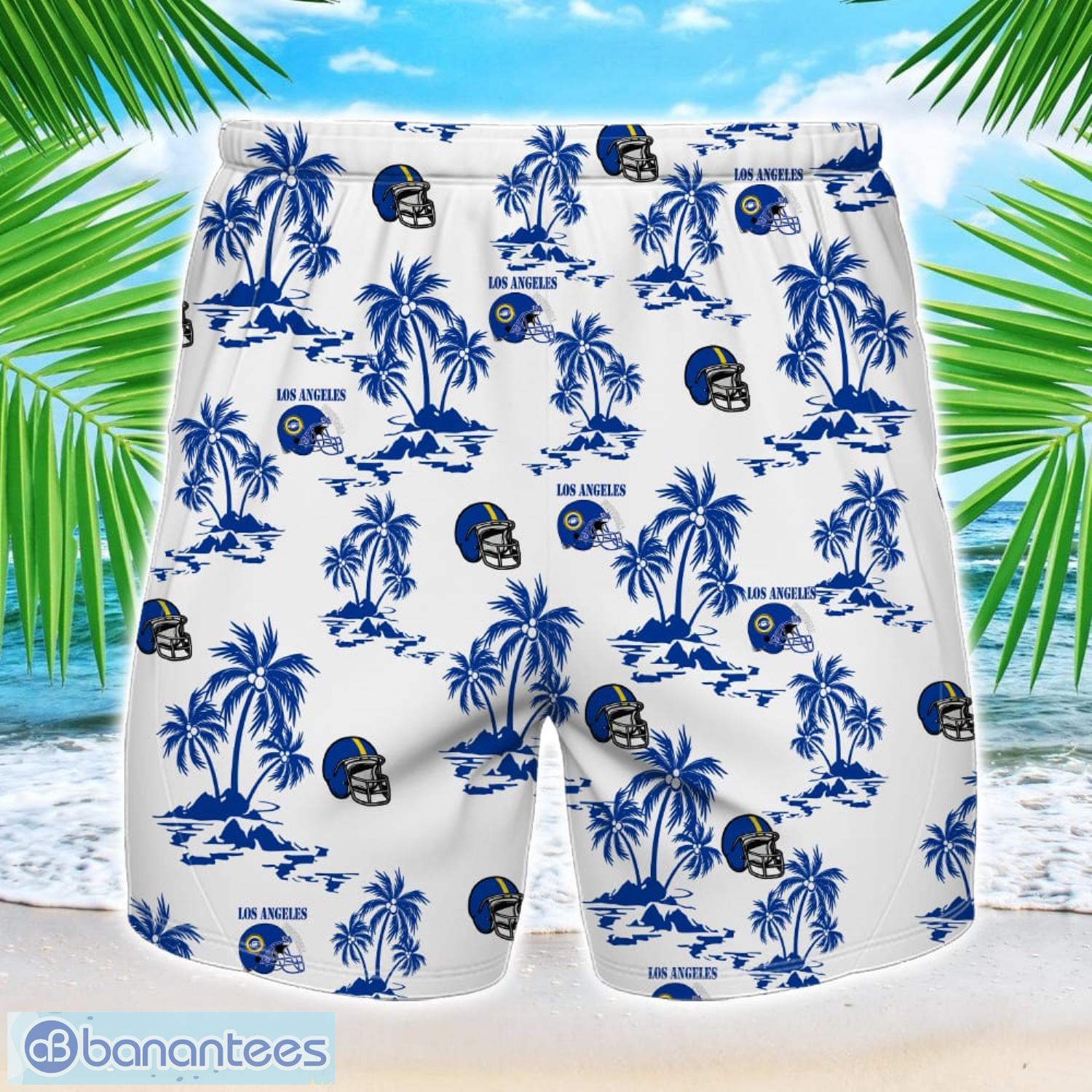 coconut design logo los angeles team hawaiian and shorts all printed beach set for fans custom name 1 image Coconut design Logo Los Angeles Team Hawaiian And Shorts All Printed Beach Set For Fans Custom Name Product Photo 2