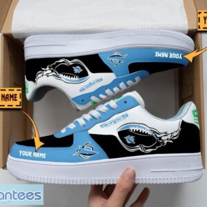 Cronulla Sharks Air Force Shoes Custom Name Men Women Gift AF1 Shoes Product Photo 1