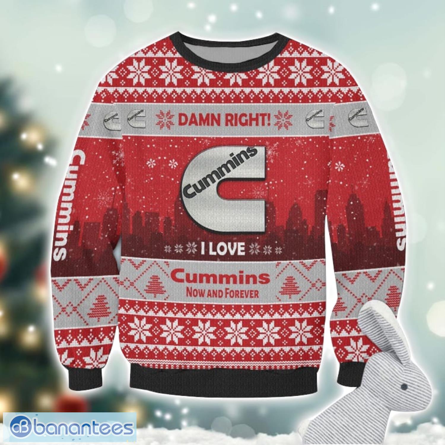 cummins damn right i lover cummins now and forever 3d ugly christmas sweater christmas gift 1 image Cummins Damn Right I Lover Cummins Now And Forever 3D Ugly Christmas Sweater Christmas Gift Product Photo 2