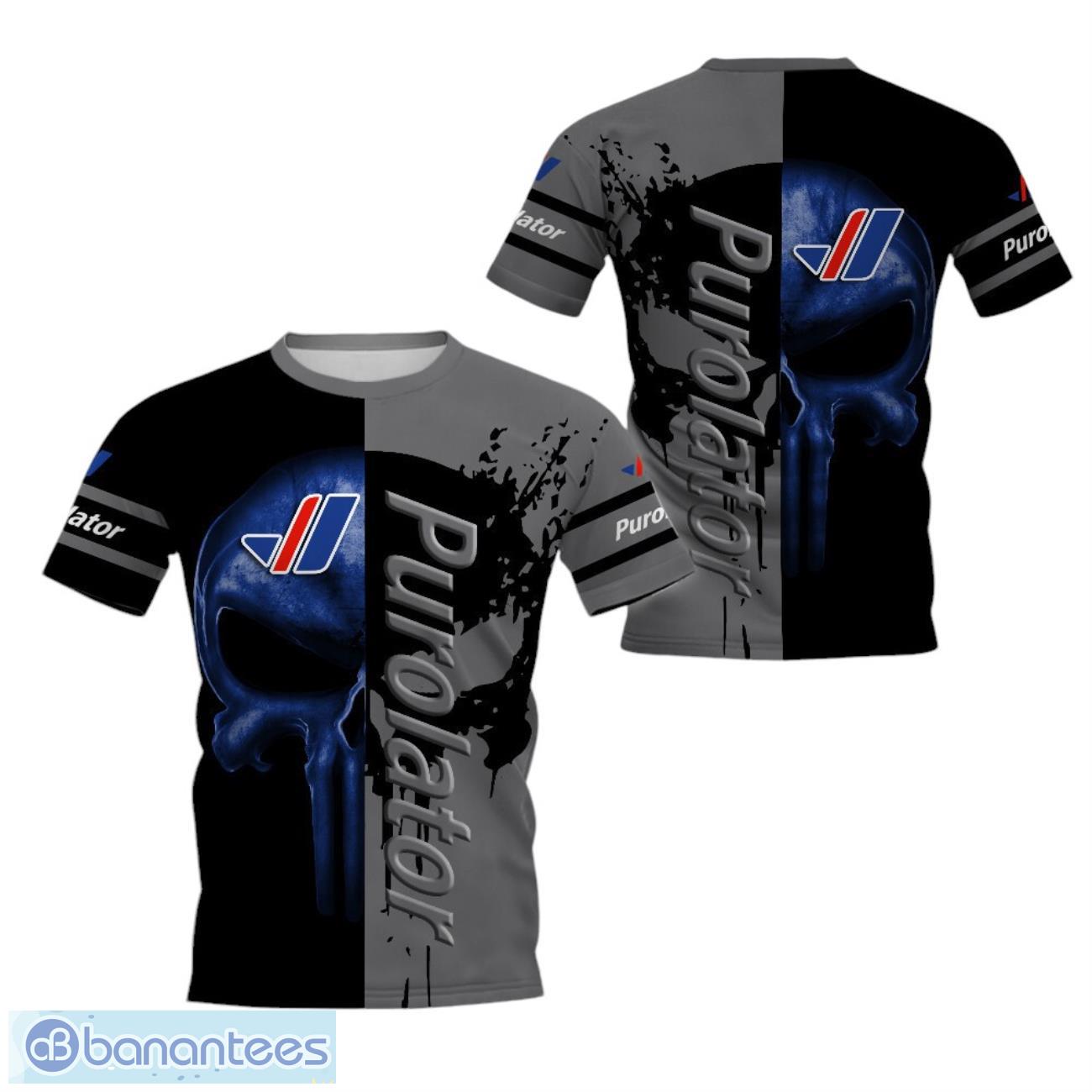 custom design for purolator 3d t shirt image Custom Design For Purolator 3D T-Shirt Product Photo 1