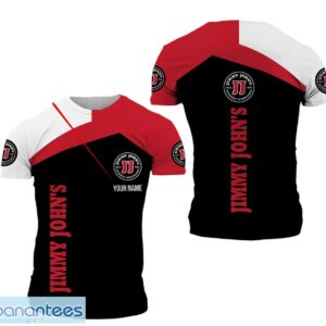 Custom Name 3D All Over Printed jimmy john's 3D T-Shirt All Printed Product Photo 1