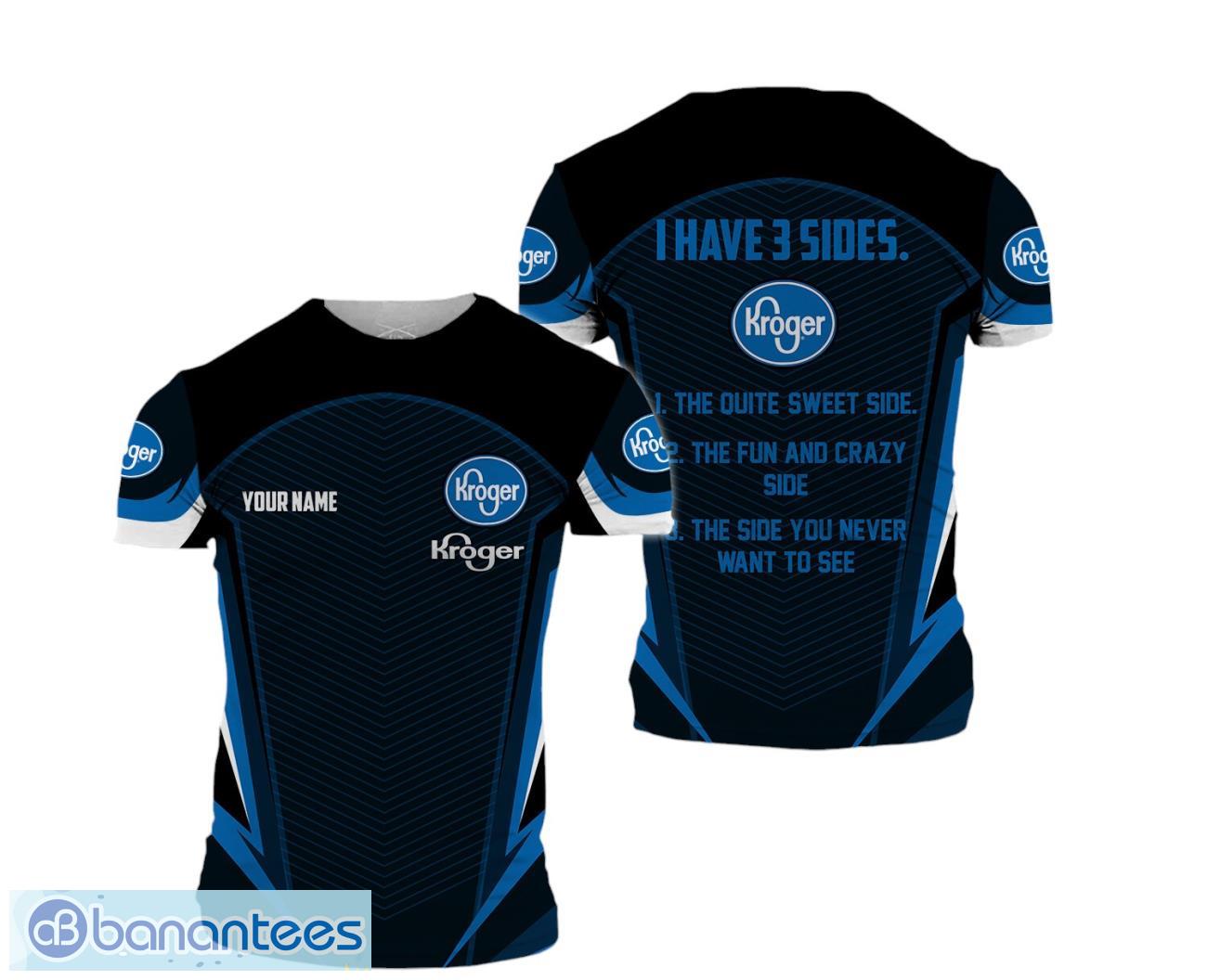 custom name kroger logo custom name 3d t shirt image Custom Name Kroger Logo Custom Name 3D T-Shirt Product Photo 1