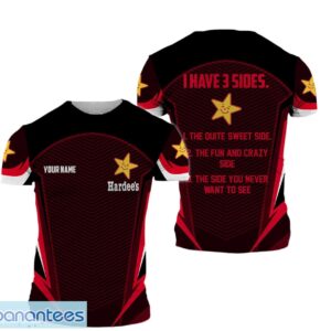 Custom Name Love hardee's 3D T-Shirt All Printed Product Photo 1