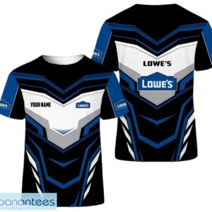 Custom Name Lowe's 3D T-Shirt Team Gift Product Photo 1