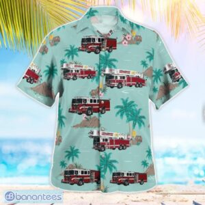 Laurel, Maryland, Laurel Volunteer Fire Department Hawaiian Shirt Product Photo 3