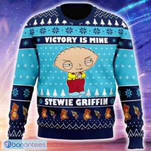 Victory is Mine Family Guy Ugly Christmas 3D Sweater Trending Holidays For Men Women Fans - Victory is Mine Family Guy Ugly Christmas Sweater_1