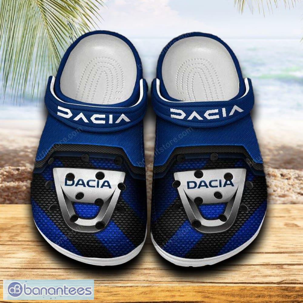 dacia car clog shoes blue color new gift for fans custom name image Dacia Car Clog Shoes Blue Color New Gift For Fans Custom Name - Dacia Car Clog Shoes Blue Color New Gift For Fans Custom Name