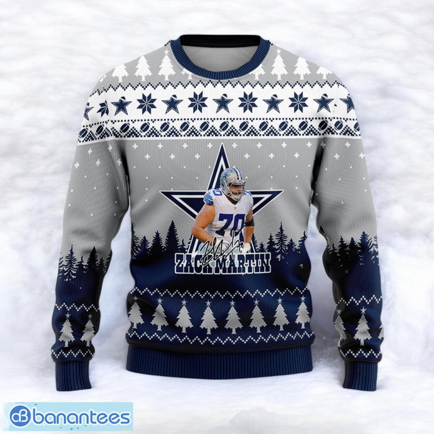 dallas cowboys zack martin 70 super bowl lvii 2023 its a good day to be a cowboys fan sport player 3d ugly christmas sweater 1 image Dallas Cowboys Zack Martin #70 Super Bowl LVII 2023 It's A Good Day To Be A Cowboys Fan Sport Player 3D Ugly Christmas Sweater Product Photo