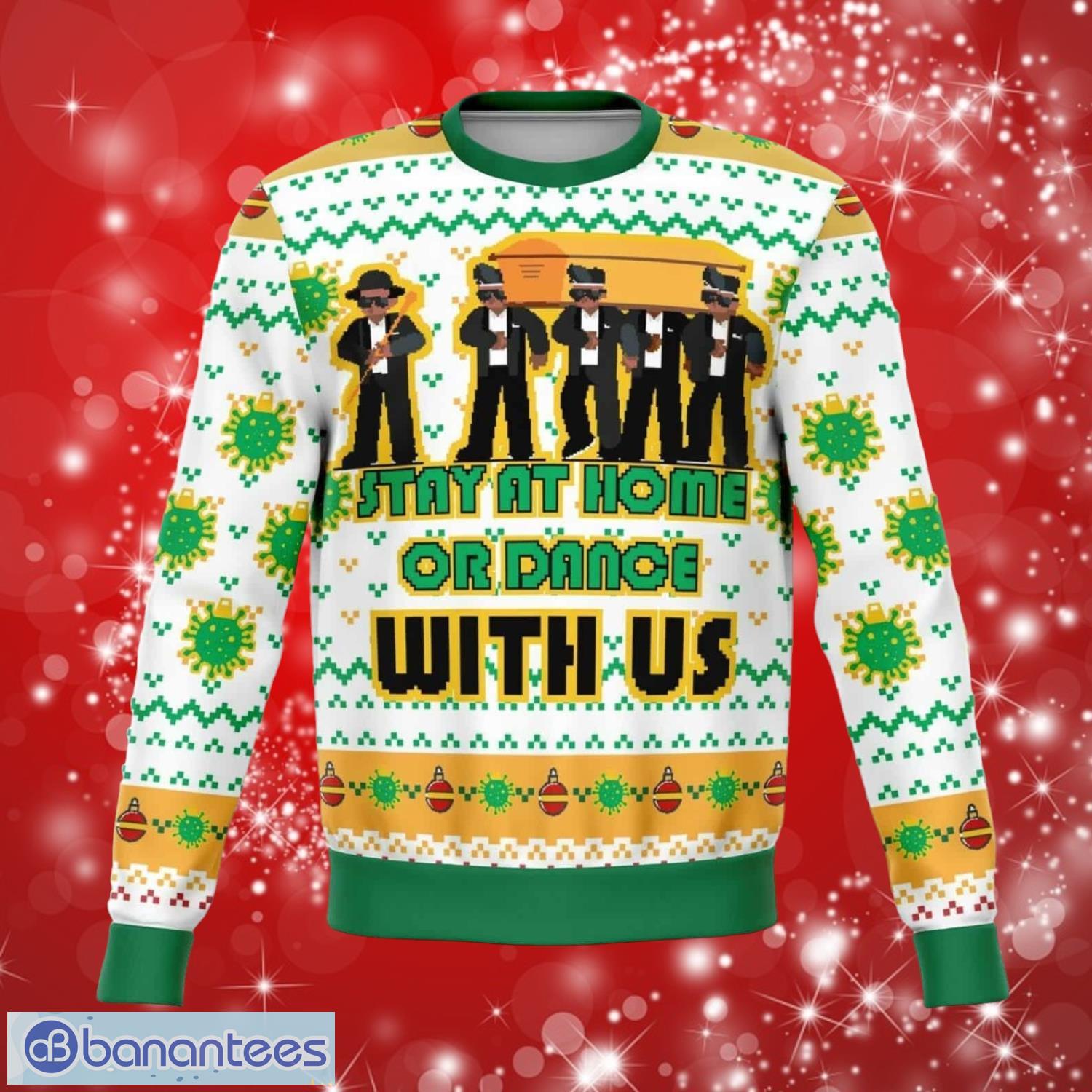 dance with us african funeral funny christmas gifts christmas 3d sweater shirt image Dance With Us African Funeral Funny Christmas Gifts Christmas 3D Sweater Shirt Product Photo 1