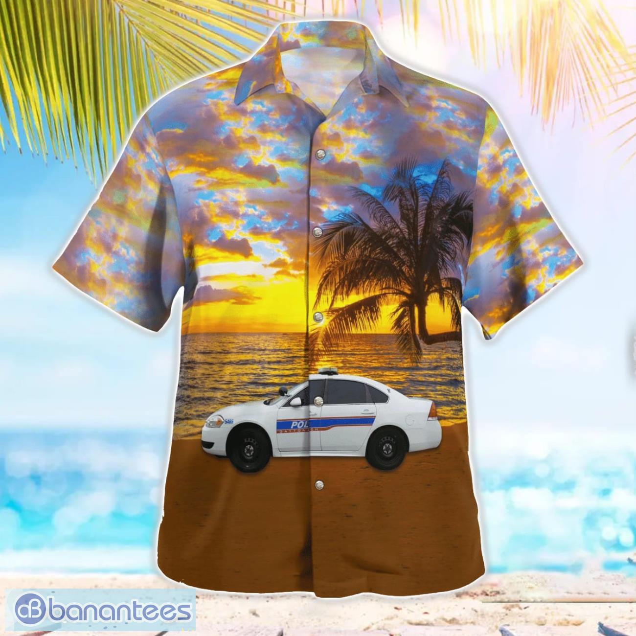 daytona beach police department daytona beach florida beach shirt for team 2 image Daytona Beach Police Department Daytona Beach, Florida Beach Shirt For Team Product Photo 3