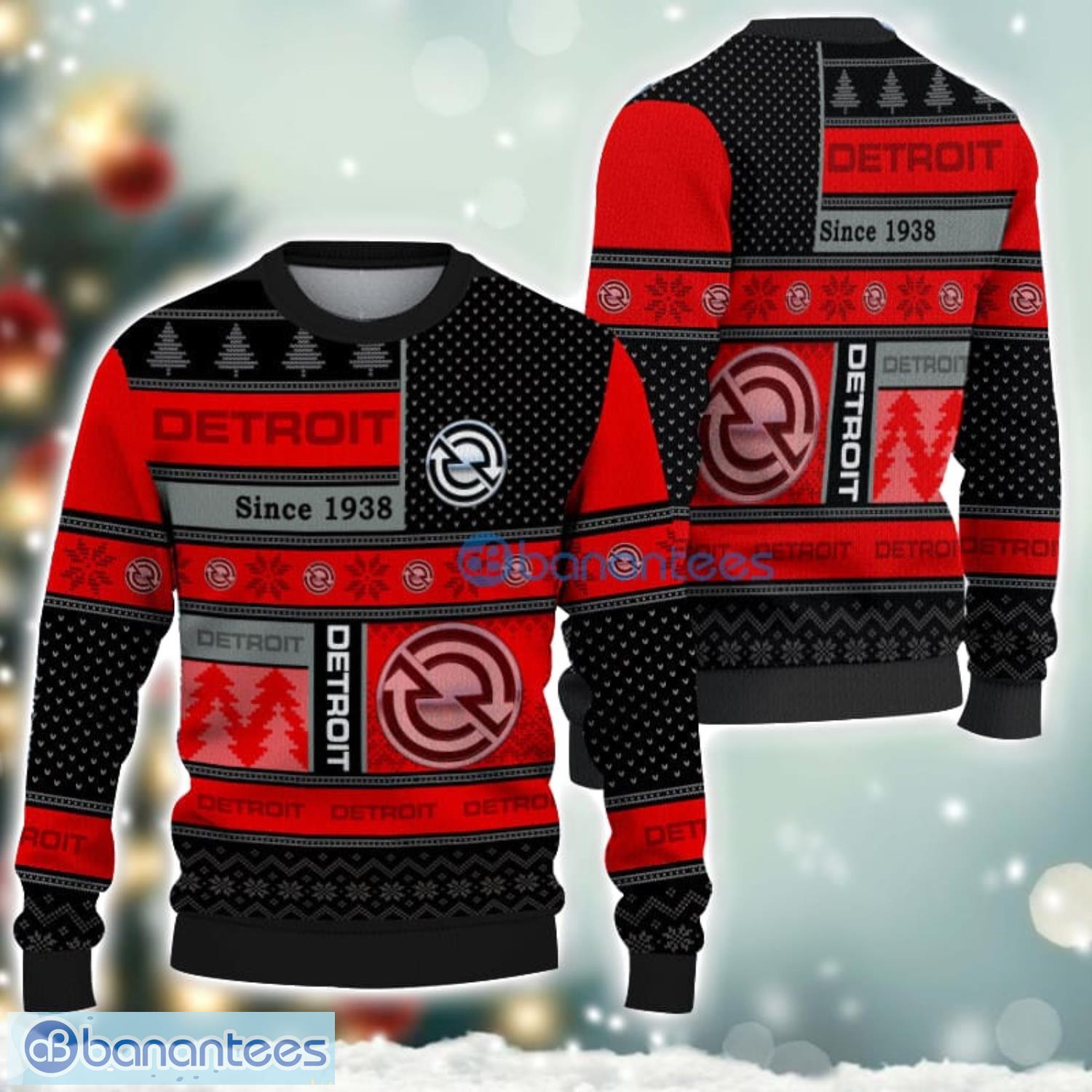 detroit diesel logo ugly christmas sweater for fans men and women christmas gift ideas image Detroit Diesel Logo Ugly Christmas Sweater For Fans Men And Women Christmas Gift Ideas Product Photo 1