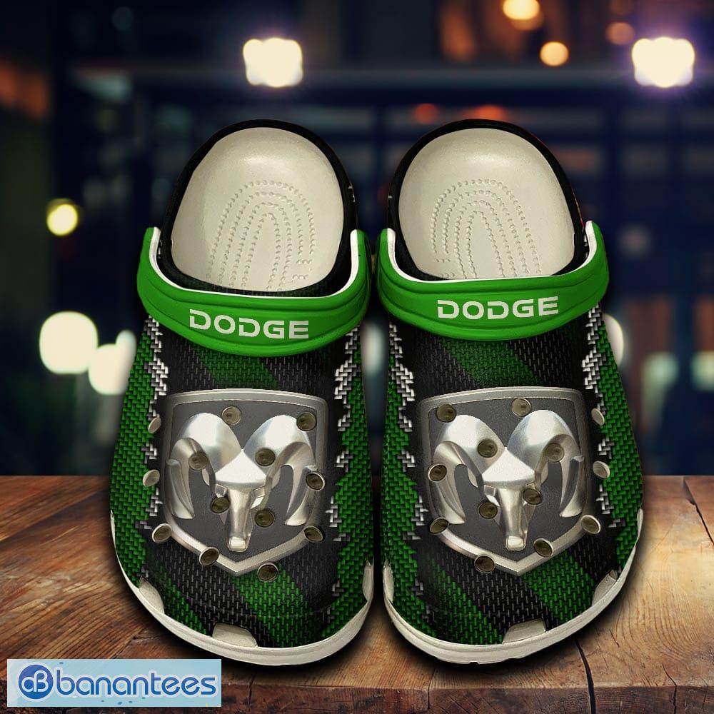 dodge footwear car 3d clogs shoes green for men women fans gift summer beach all over print image Dodge Footwear Car 3D Clogs Shoes Green For Men Women Fans Gift Summer Beach All Over Print - Dodge Footwear Car 3D Clogs Shoes Green For Men Women Fans Gift Summer Beach All Over Print