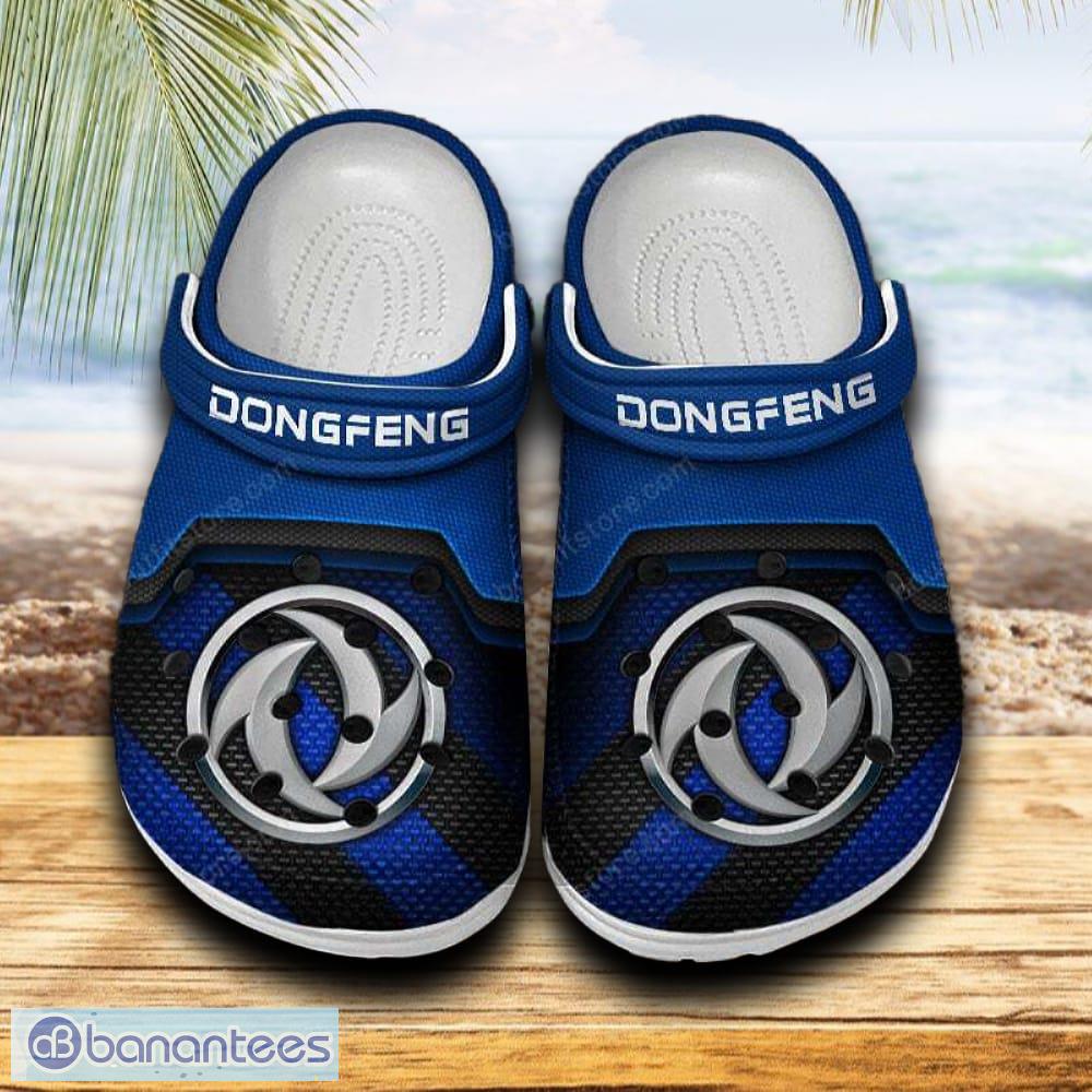 dongfeng car clog shoes blue color new gift for fans custom name image Dongfeng Car Clog Shoes Blue Color New Gift For Fans Custom Name - Dongfeng Car Clog Shoes Blue Color New Gift For Fans Custom Name