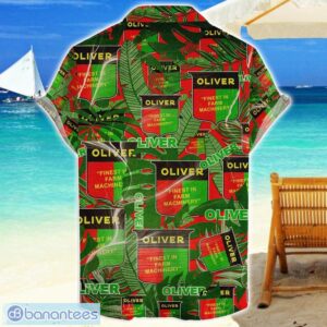 Oliver Tractor Tractor Retro Logo 3D Hawaiian Shirt Summer Holiday Gift Product Photo 2