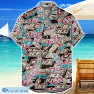 Bud Ice AOP Beer Logo Hawaiian Shirt Summer Gift For Men And Women Product Photo 1