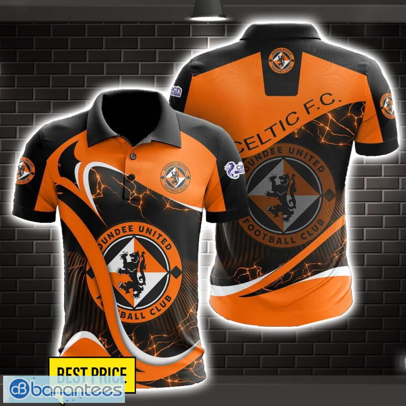dundee united fc 3d polo shirt special gift for fans holiday gift image Dundee United F.C. 3D Polo Shirt Special Gift For Fans Holiday Gift Product Photo 1