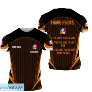 Dunkin’ Donuts Logo 3D T-Shirt For Fans Product Photo 1