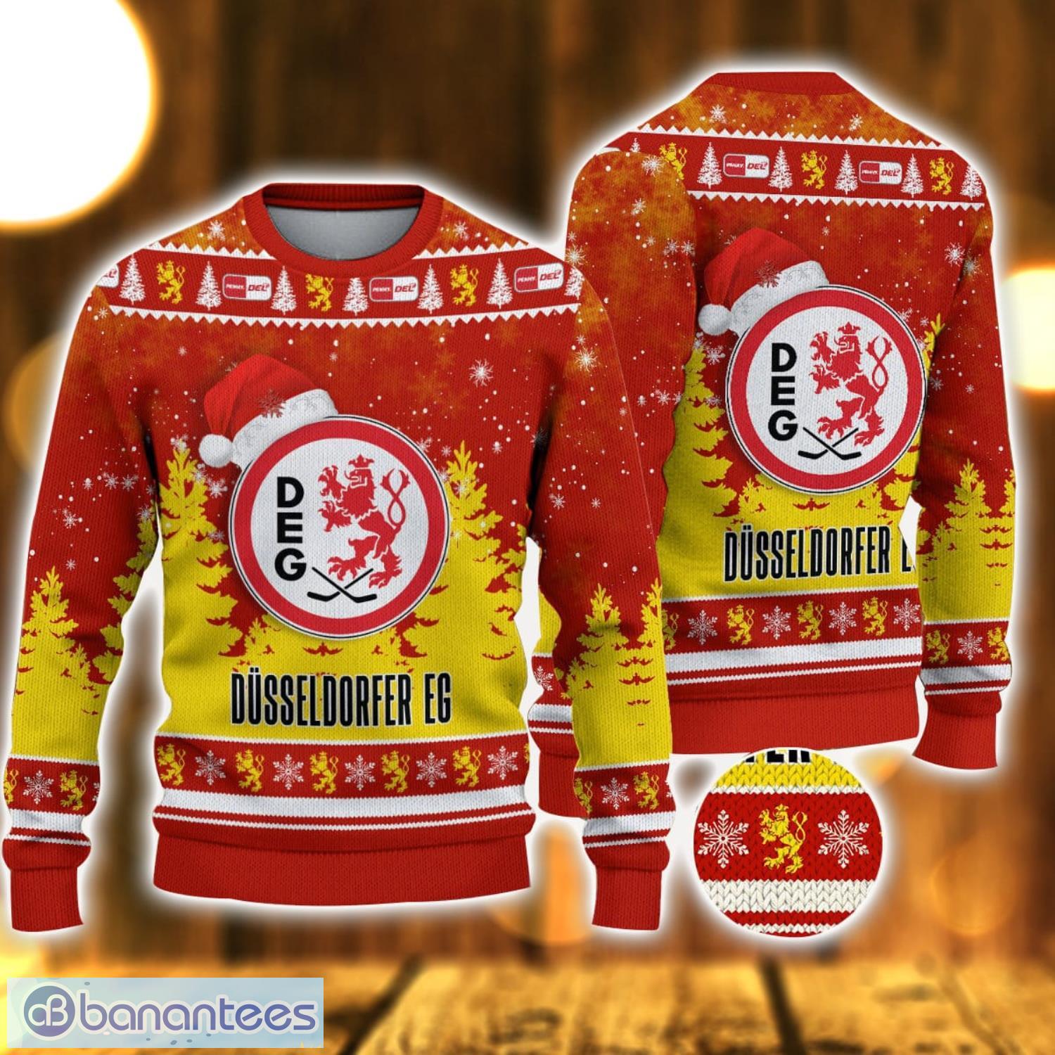 dusseldorfer eg ugly christmas sweater holiday gift ideas for men and women image Dusseldorfer EG Ugly Christmas Sweater Holiday Gift Ideas For Men And Women Product Photo 1