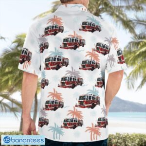 Florida, Holly Hill Fire Rescue Aloha Hawaiian Shirt Product Photo 2