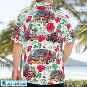 Shreveport Fire Department, Louisiana 3D Hawaiian Shirt Product Photo 2