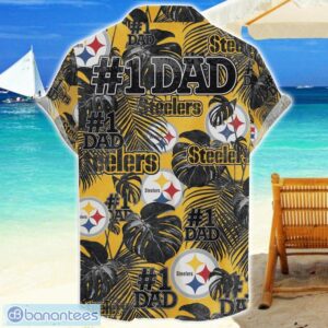Pittsburgh Steelers Dad Hawaiian Father’s Day Gift For Dad Grandpa NFL Sports Beach Shirt Product Photo 2