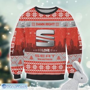 Seat Damn Right I Lover Seat Now And Forever 3D Ugly Christmas Sweater Christmas Gift Product Photo 2