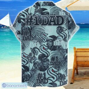 Seattle Kraken Dad Hawaiian Father’s Day Gift For Dad Grandpa NHL Sports Beach Shirt Product Photo 2