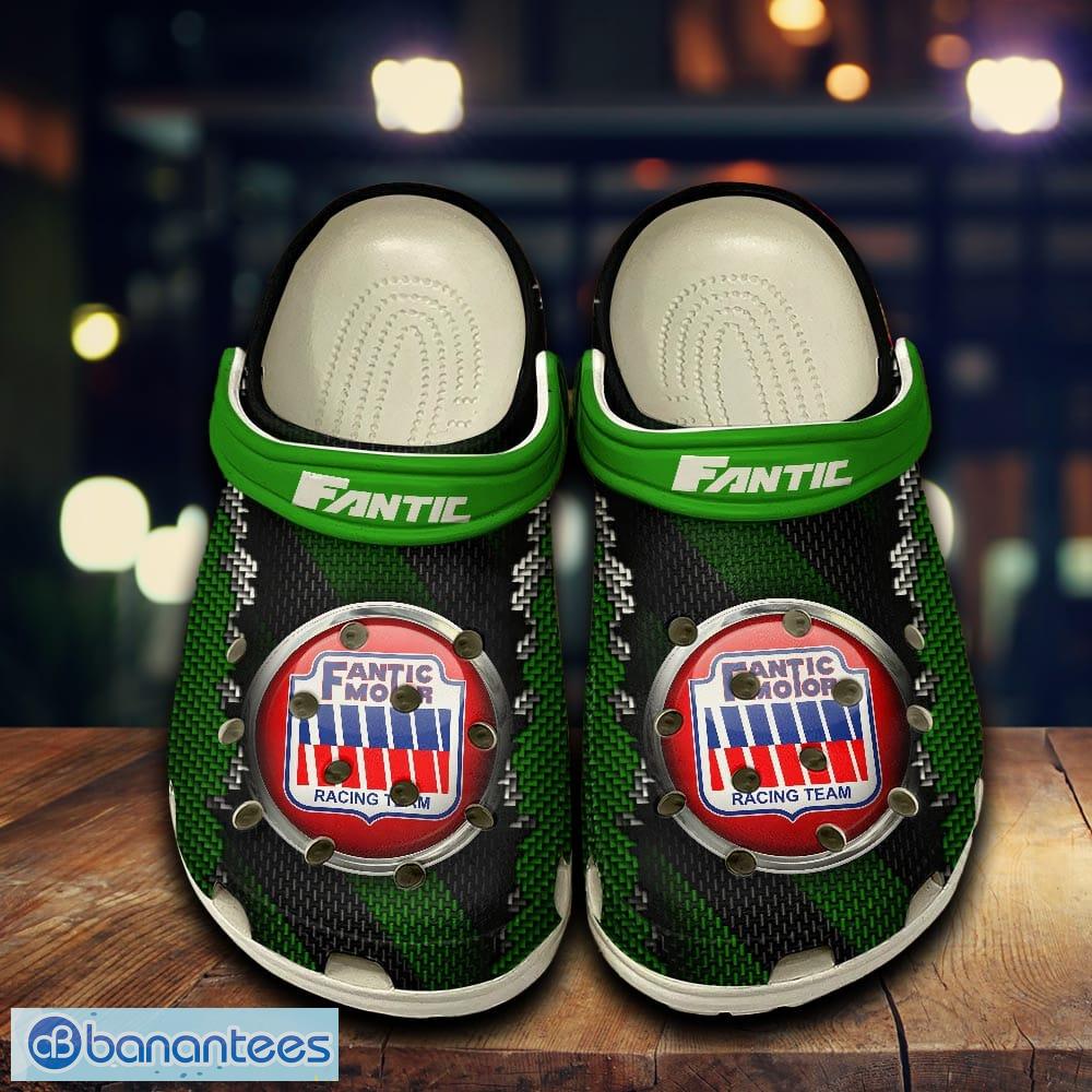 fantic car 3d clogs shoes green for men women fans gift summer beach all over print image Fantic Car 3D Clogs Shoes Green For Men Women Fans Gift Summer Beach All Over Print - Fantic Car 3D Clogs Shoes Green For Men Women Fans Gift Summer Beach All Over Print