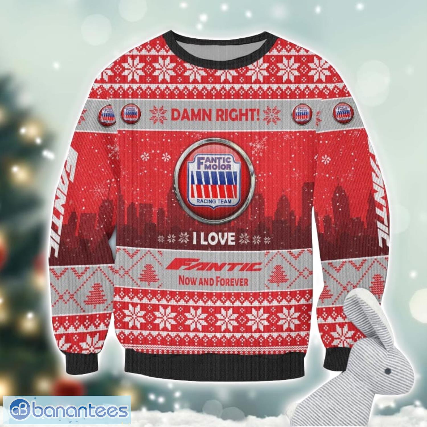 fantic damn right i lover fantic now and forever 3d ugly christmas sweater christmas gift 1 image Fantic Damn Right I Lover Fantic Now And Forever 3D Ugly Christmas Sweater Christmas Gift Product Photo 2