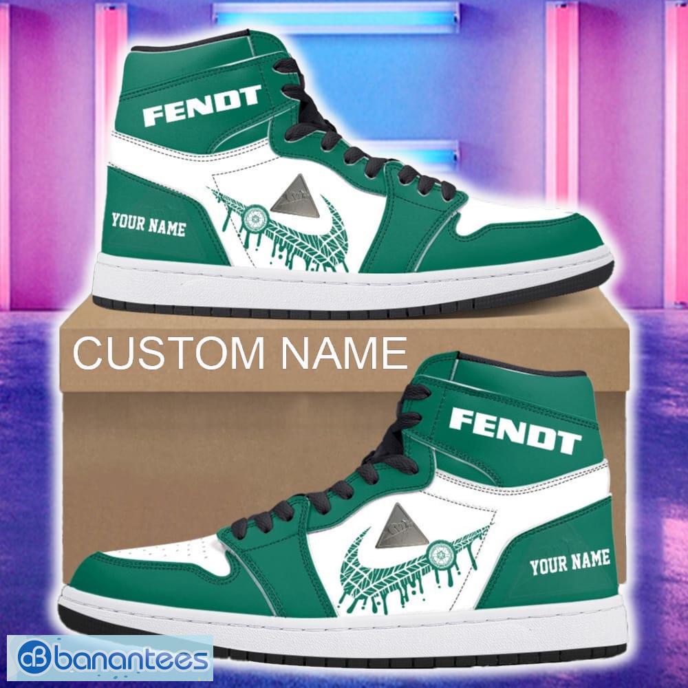 fendt car air jordan 1 hightop shoes new for fans gift aj1 sneaker custom name image Fendt Car Air Jordan 1 Hightop Shoes New For Fans Gift AJ1 Sneaker Custom Name - Fendt Air Jordan 1 Hightop Shoes_4