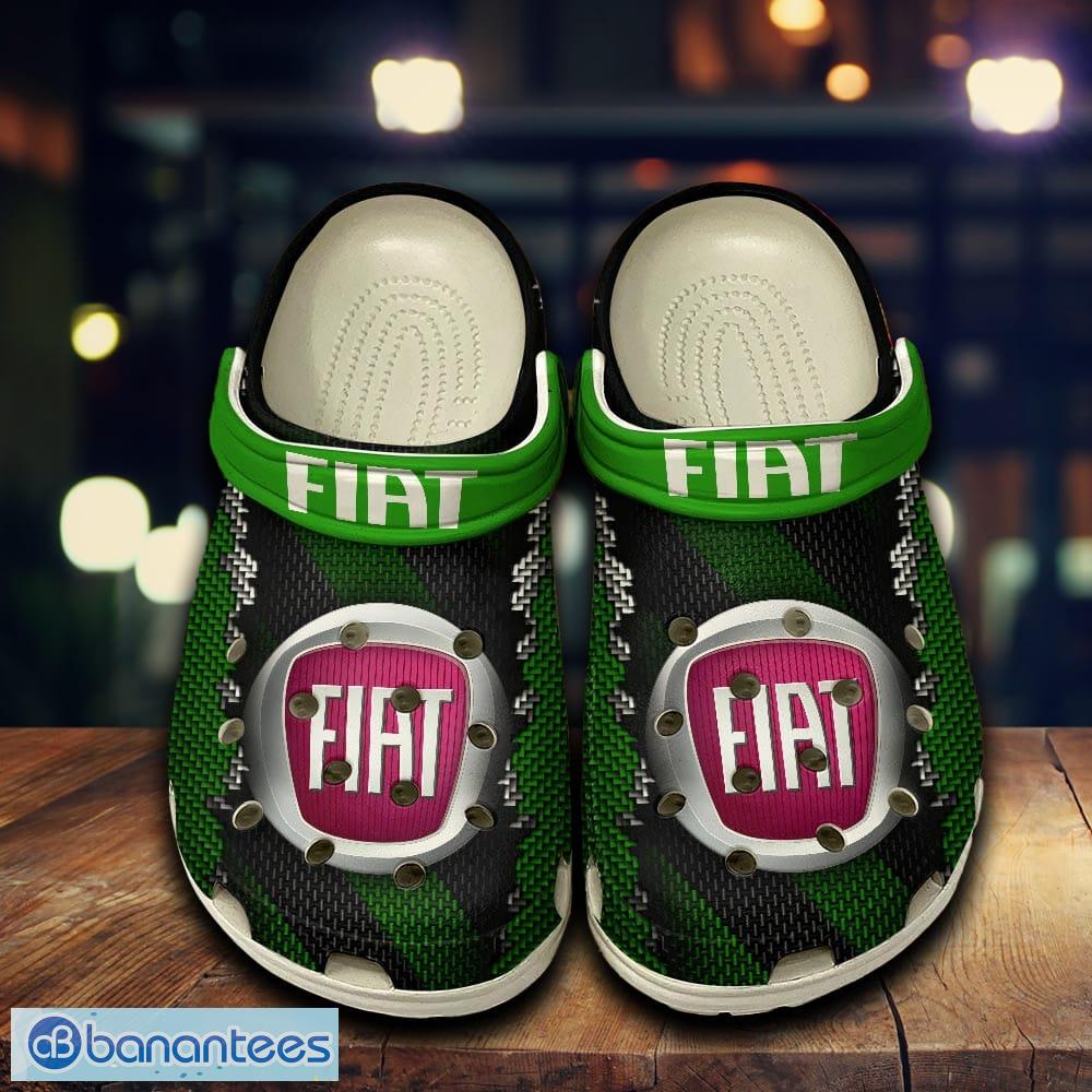 fiat car 3d clogs shoes green for men women fans gift summer beach all over print image Fiat Car 3D Clogs Shoes Green For Men Women Fans Gift Summer Beach All Over Print - Fiat Car 3D Clogs Shoes Green For Men Women Fans Gift Summer Beach All Over Print