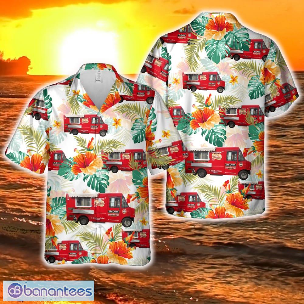 firehouse subs food truck hawaiian shirt image Firehouse Subs Food Truck Hawaiian Shirt Product Photo 1