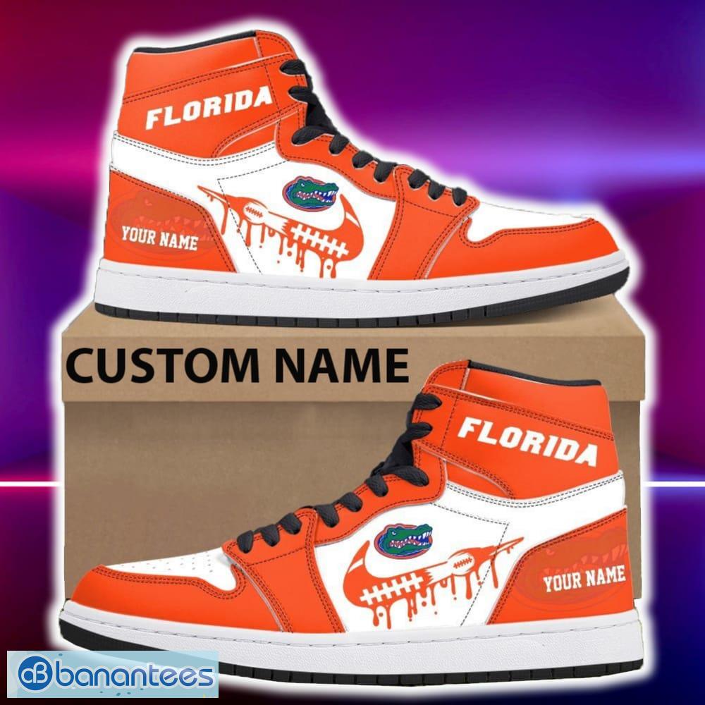 florida gators air jordan hightop shoes new custom name for fans gift sneaker image Florida Gators Air Jordan Hightop Shoes New Custom Name For Fans Gift Sneaker - Florida Gators Air Jordan Hightop Shoes Photo 4