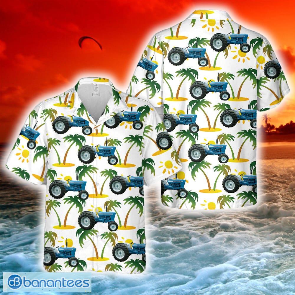 ford 4000 tractor hawaiian shirt image Ford 4000 Tractor Hawaiian Shirt Product Photo 1
