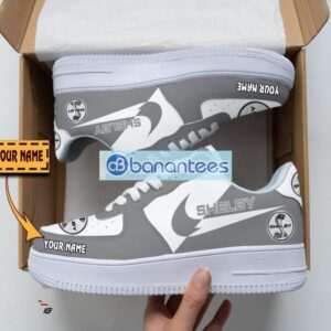 Ford Shelby Air Force Shoes Custom Name Gift For Fans AF1 Sneakers Product Photo 1