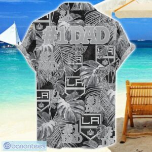 Los Angeles Kings Dad Hawaiian Father’s Day Gift For Dad Grandpa NHL Sports Beach Shirt Product Photo 2