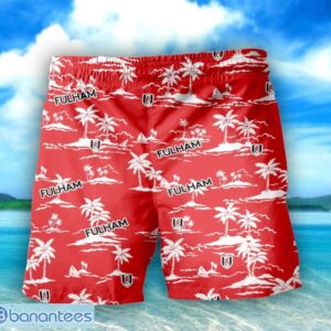 Fulham 3D Tropical Pattern Coconut Tree Hawaiian Shirt And Shorts Product Photo 3