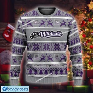 NEW Gather Weber State Wildcats Knitted Christmas Sweater Gift For Adult Custom Name - NCAA2 Weber State Wildcats Ugly Christmas Sweater For Men And Women Photo 1
