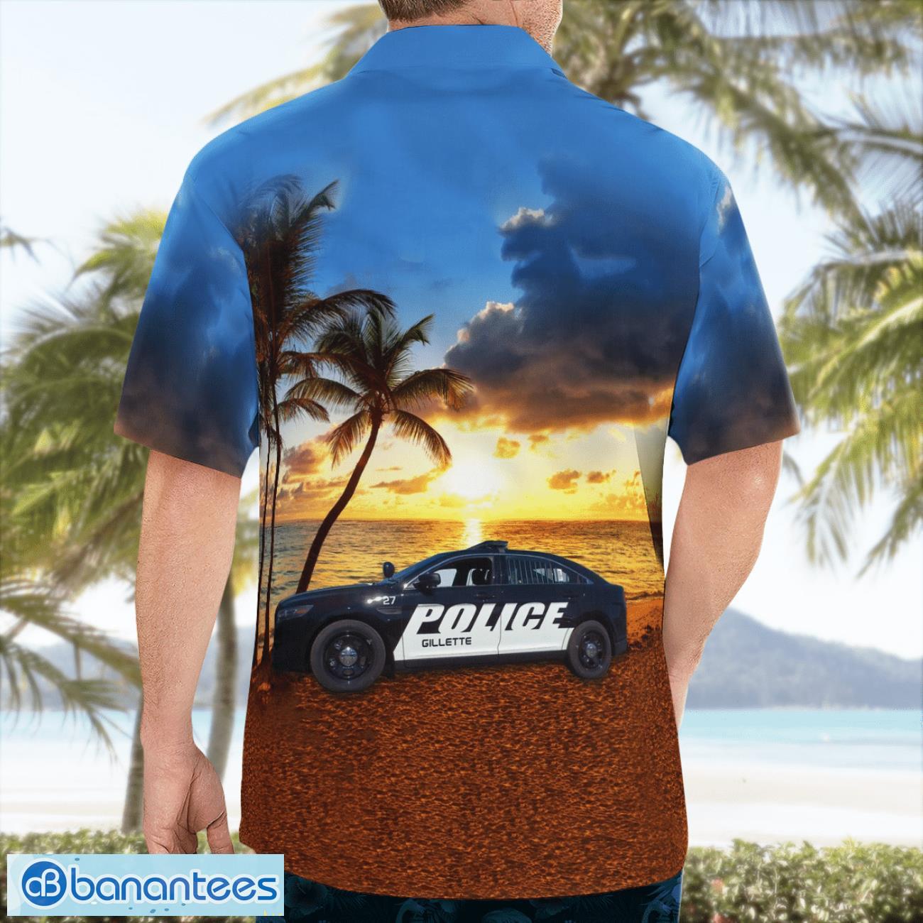 Gillette Police Department Gillette, Wyoming Beach Shirt For Team Gillette Police Department Gillette, Wyoming Beach Shirt For Team Product Photo 2