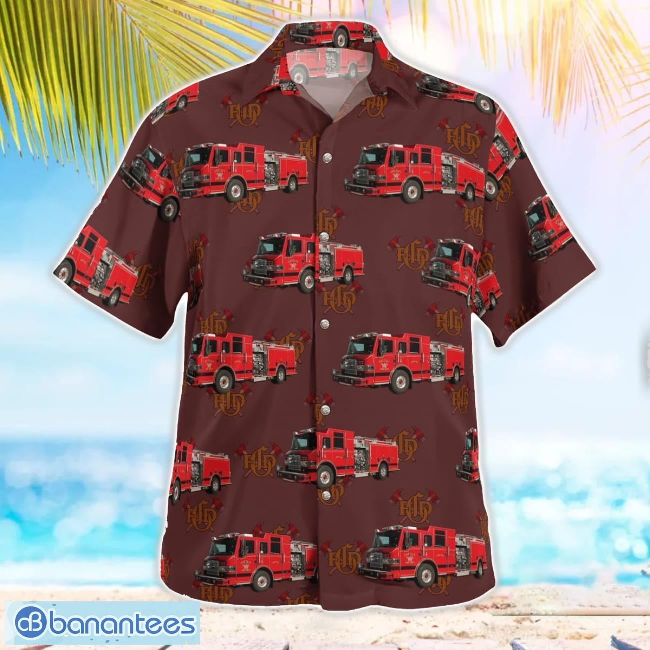 Greeley Fire Department Greeley, Colorado Beach Shirt For Team Greeley Fire Department Greeley, Colorado Beach Shirt For Team Product Photo 3