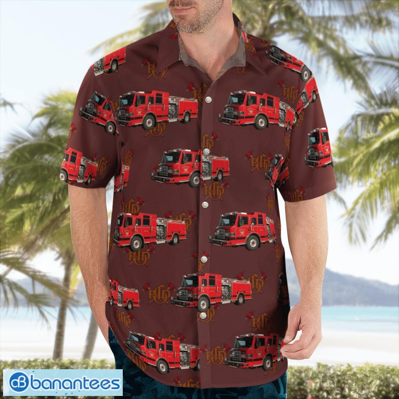 Greeley Fire Department Greeley, Colorado Beach Shirt For Team Greeley Fire Department Greeley, Colorado Beach Shirt For Team Product Photo 4