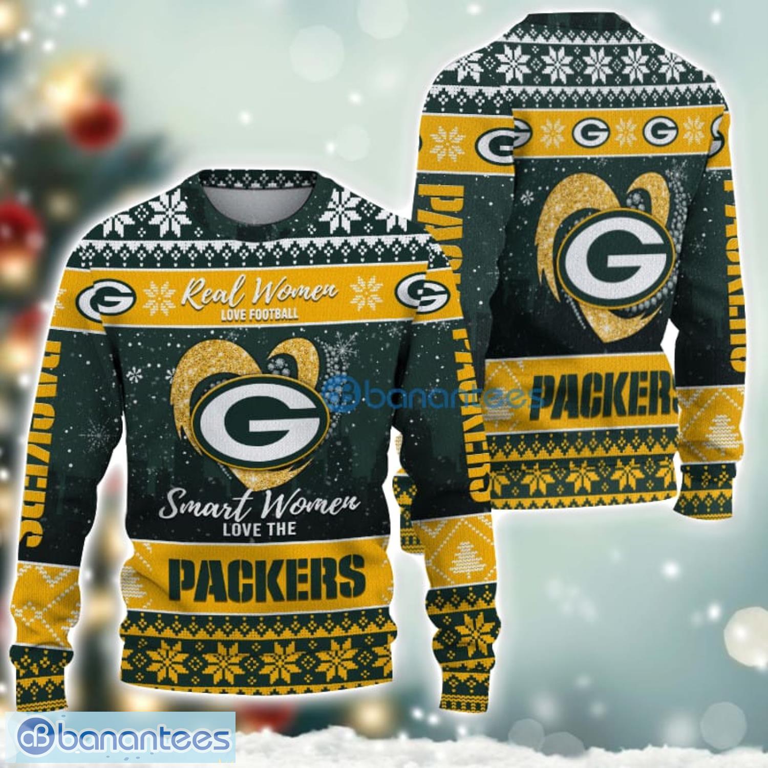 green bay packers logo ugly christmas sweater for fans men and women christmas gift ideas 1 image Green Bay Packers Logo Ugly Christmas Sweater For Fans Men And Women Christmas Gift Ideas Product Photo 2