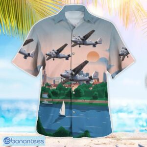 Poland, Polish Navy, PZL M28 Bryza 1R Hawaiian Shirt Beach Shirt Summer Holiday Gift Product Photo 3