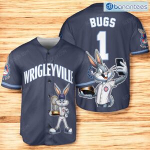 Chicago Cubs Bugs Bunny Baseball Jersey Shirt City Connect For Men And Women Product Photo 1