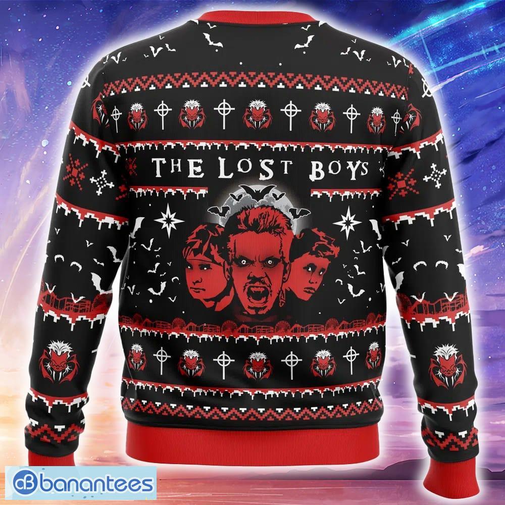 half vampire the lost boys knitted christmas sweater trending holidays for men women fans 1 image Half Vampire The Lost Boys Knitted Christmas Sweater Trending Holidays For Men Women Fans - Half Vampire The Lost Boys Ugly Christmas Sweater_2