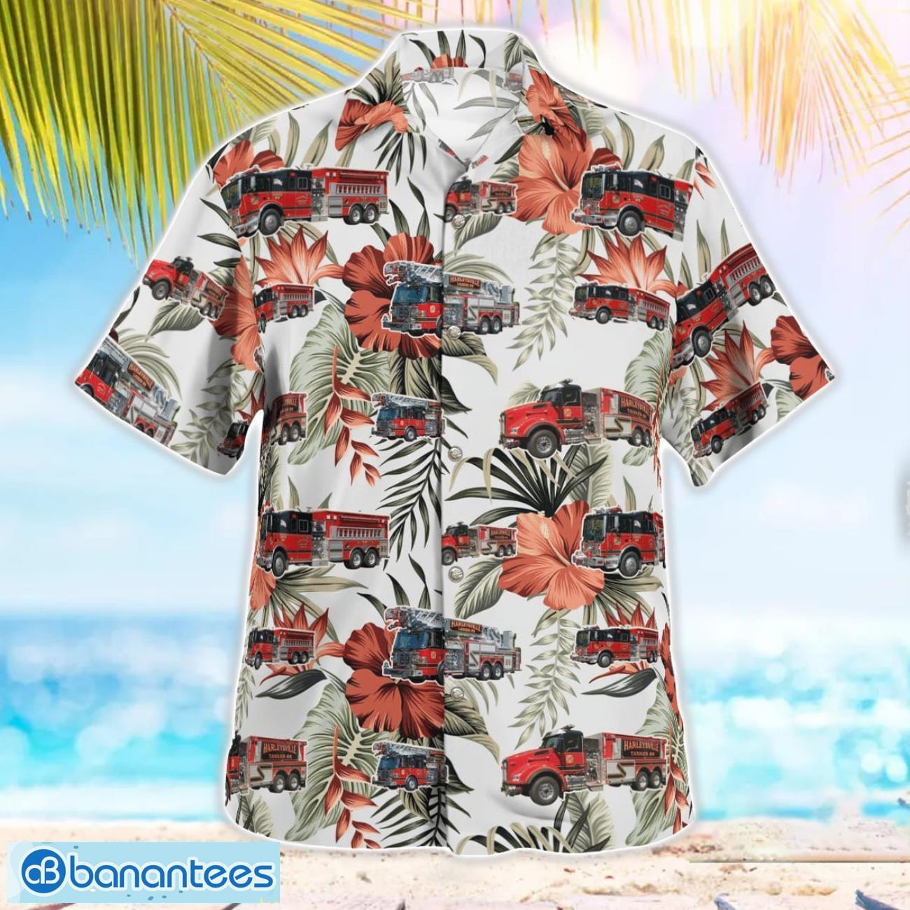 Harleysville Community Fire Company Hawaiian Shirt Beach Summer Shirt Harleysville Community Fire Company Hawaiian Shirt Beach Summer Shirt Product Photo 3