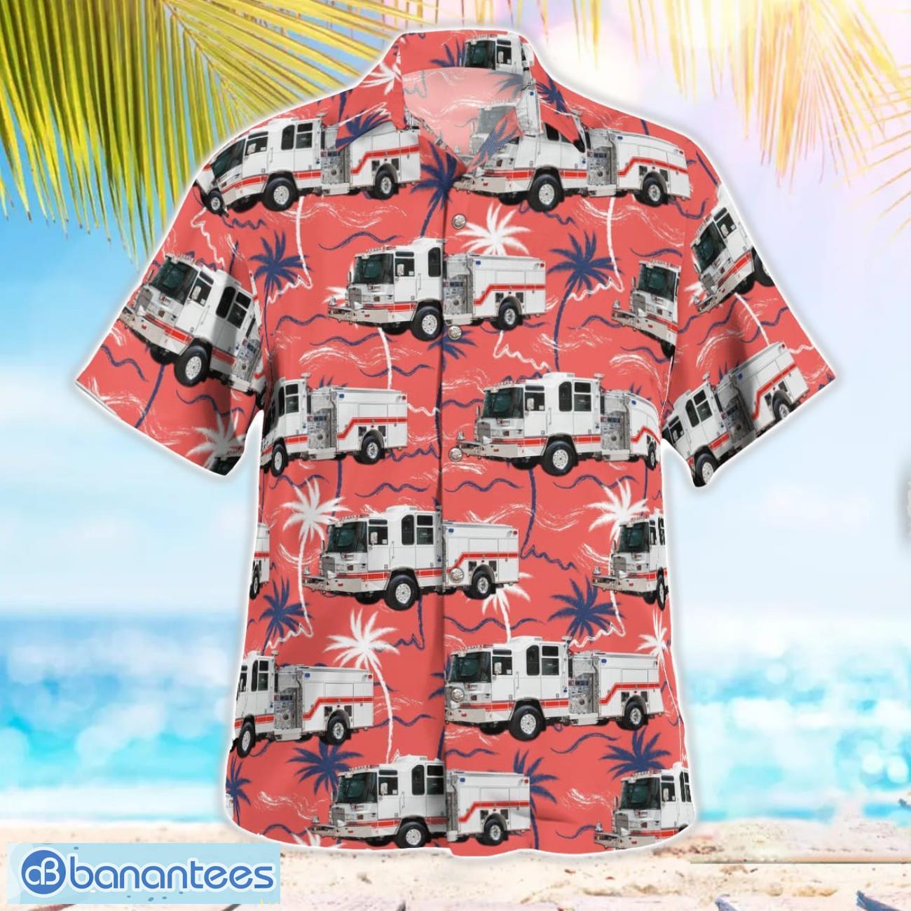 Henderson Fire Department Henderson, Nevada Beach Shirt For Team Henderson Fire Department Henderson, Nevada Beach Shirt For Team Product Photo 3